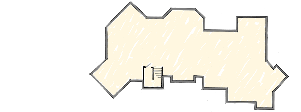 Plan 12943KN: 4 Bedroom Mountain Lodge House Plan - Floor Plan - Lower Level - Craftsman, Mountain, Rustic, Vacation