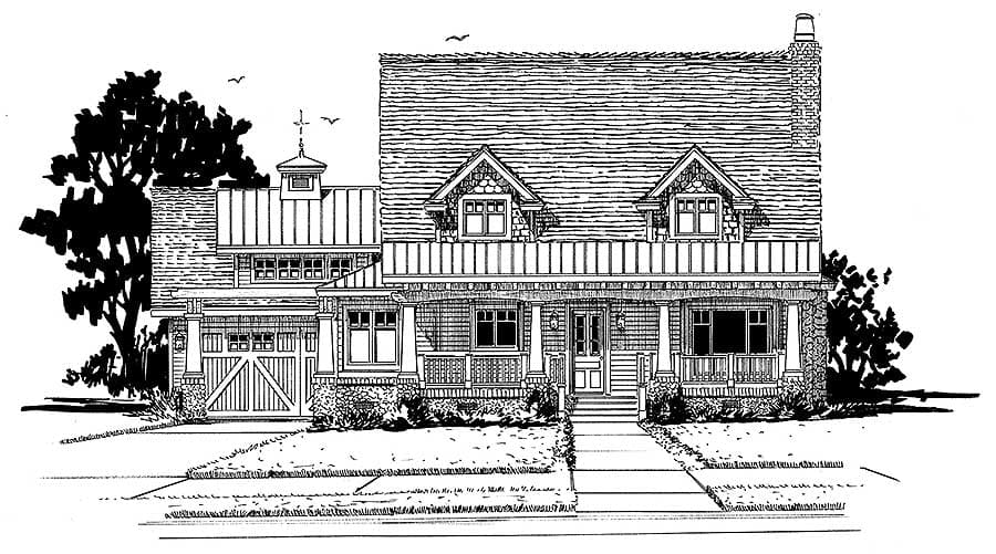 Plan 12944KN: Country House Plan with Lots of Pluses - Image #5 - Bungalow, Cottage, Country, Farmhouse, Modern Farmhouse, New American, Rustic