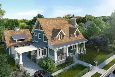 Country House Plan with Lots of Pluses