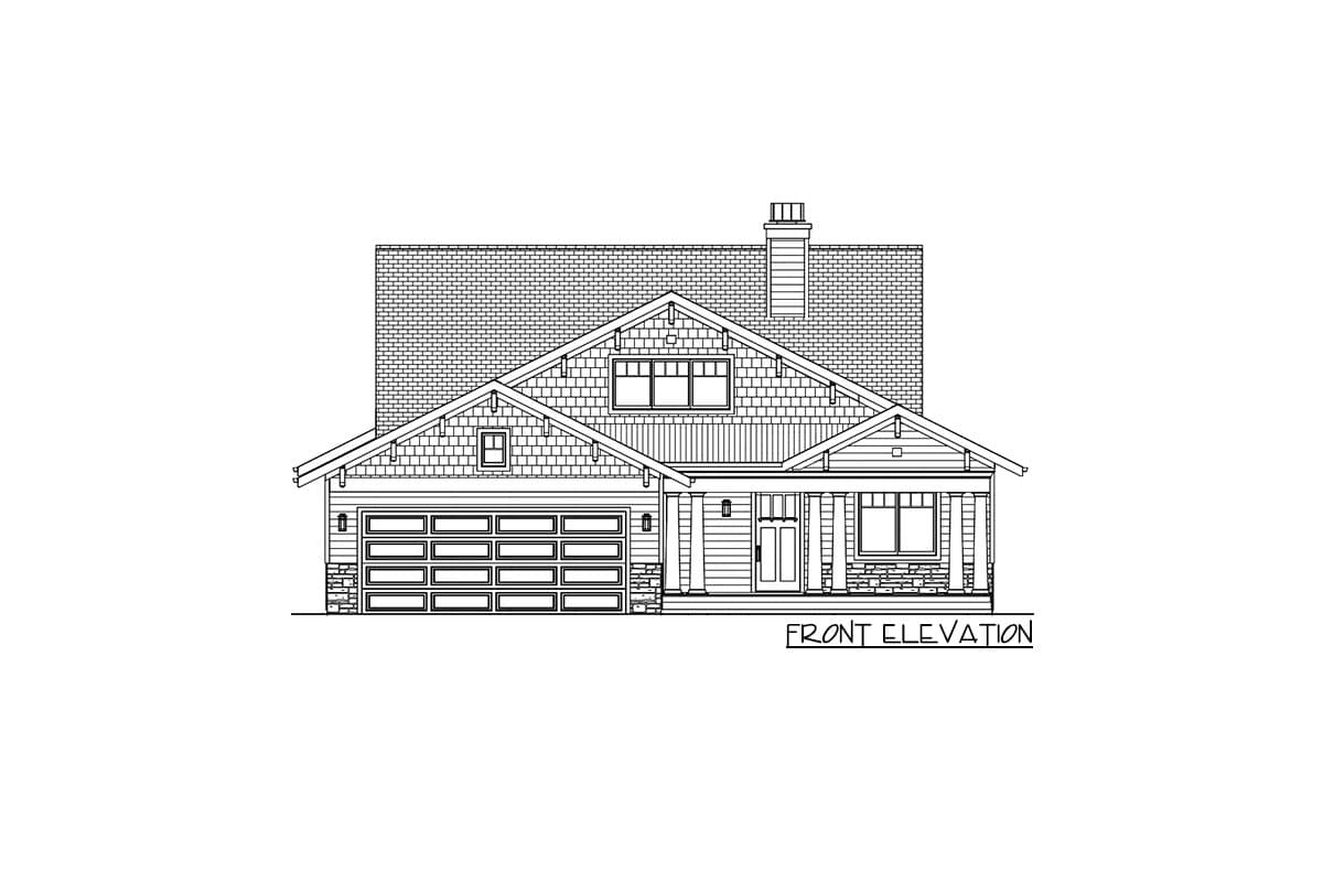 Plan 28908JJ: Homey Craftsman Bungalow - Image #7 - Bungalow, Craftsman