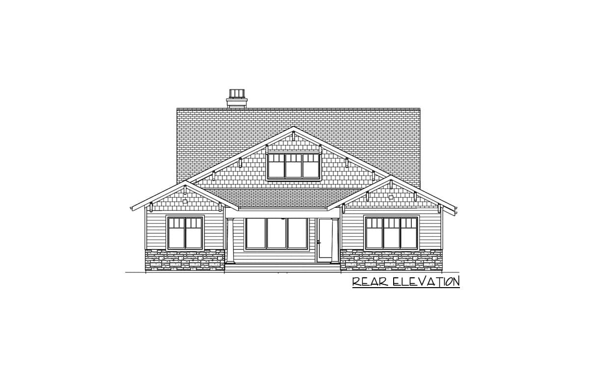 Plan 28908JJ: Homey Craftsman Bungalow - Image #8 - Bungalow, Craftsman