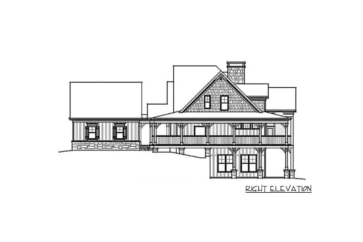 Plan 92376MX: Rustic Mountain House Plan with Expansion Possibilities - 2261 Sq Ft - Image #11 - Country, Farmhouse, Mountain, Rustic, Traditional