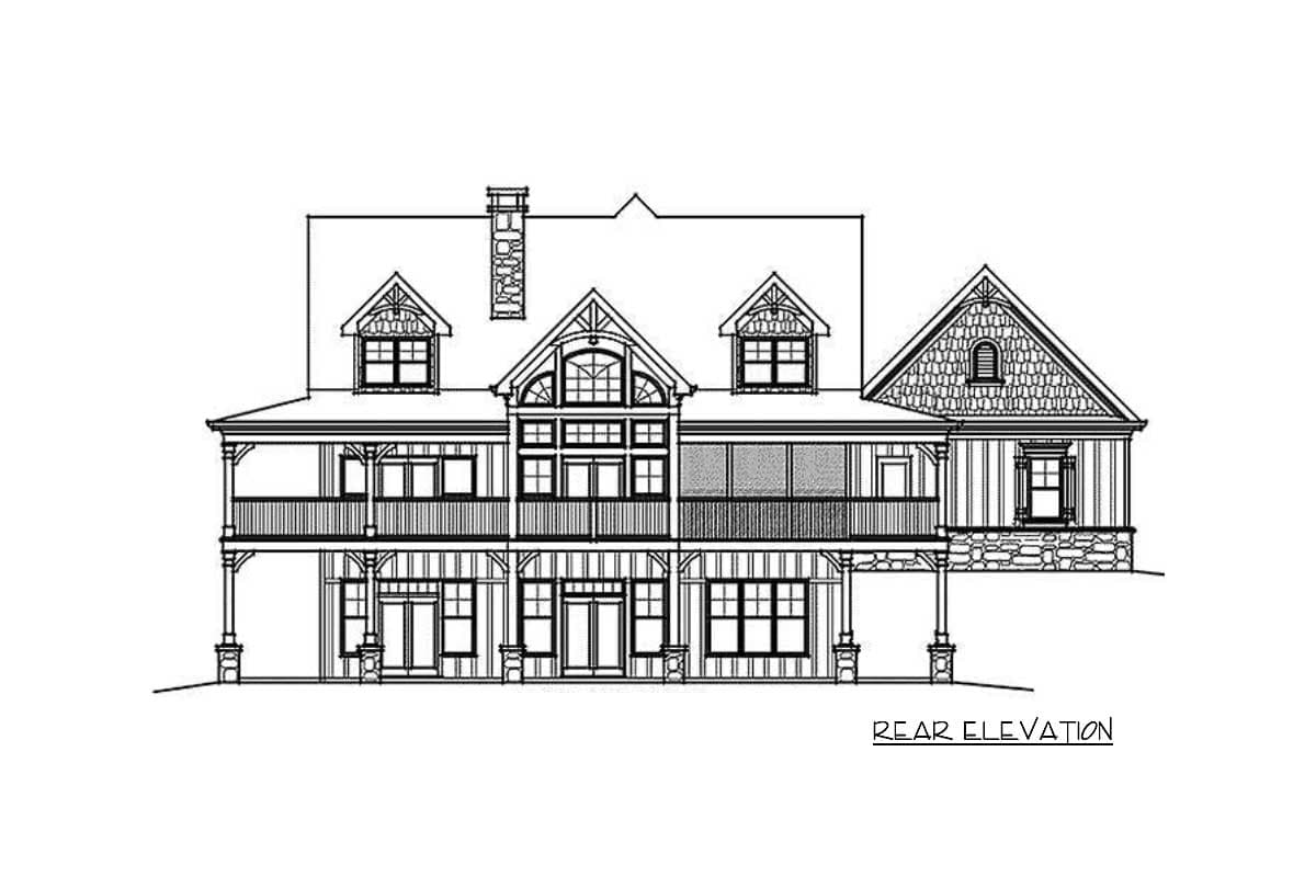 Plan 92376MX: Rustic Mountain House Plan with Expansion Possibilities - 2261 Sq Ft - Image #9 - Country, Farmhouse, Mountain, Rustic, Traditional
