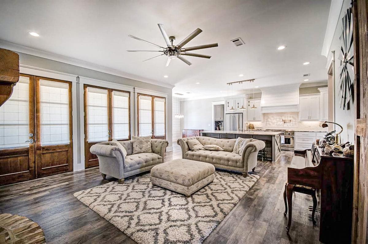 Plan 83887JW: Dynamic Country House Plan with Safe Room - Image #9 - Country, Farmhouse, Modern Farmhouse, New American, Rustic, Traditional