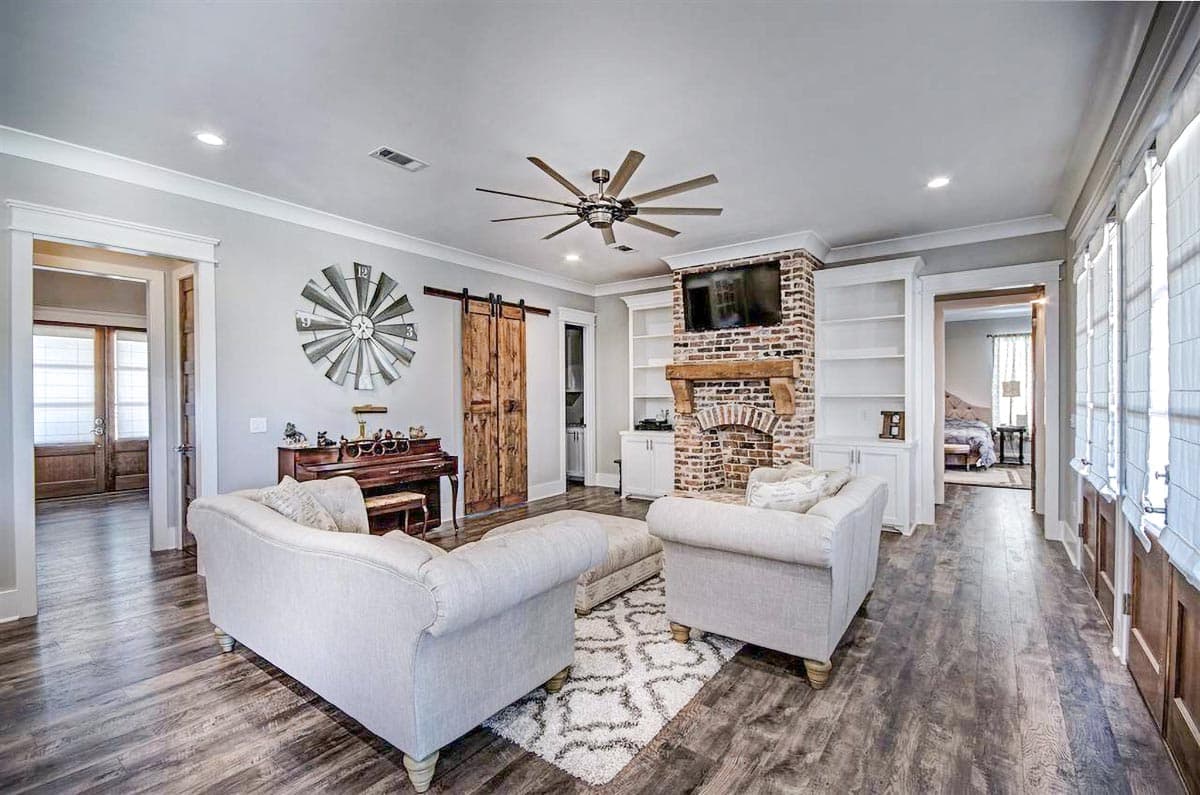 Plan 83887JW: Dynamic Country House Plan with Safe Room - Image #11 - Country, Farmhouse, Modern Farmhouse, New American, Rustic, Traditional