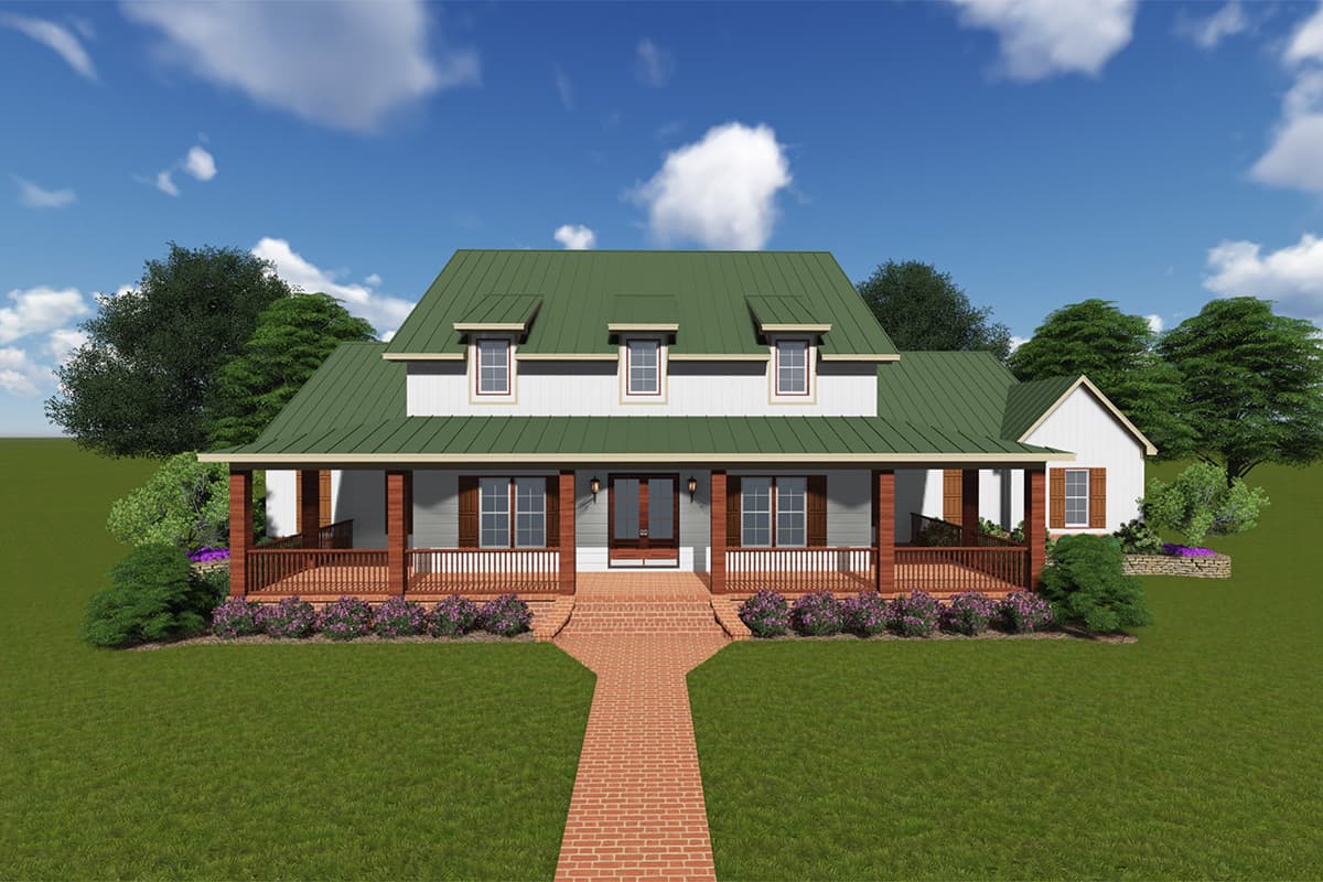 Plan 83887JW: Dynamic Country House Plan with Safe Room - Image #48 - Country, Farmhouse, Modern Farmhouse, New American, Rustic, Traditional