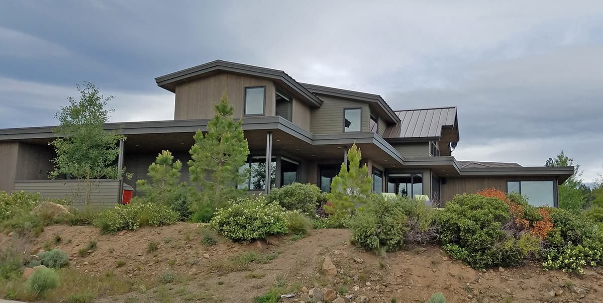 Plan 54224HU: Gabled Entry Mountain Modern House Plan - Image #5 - Contemporary, Modern