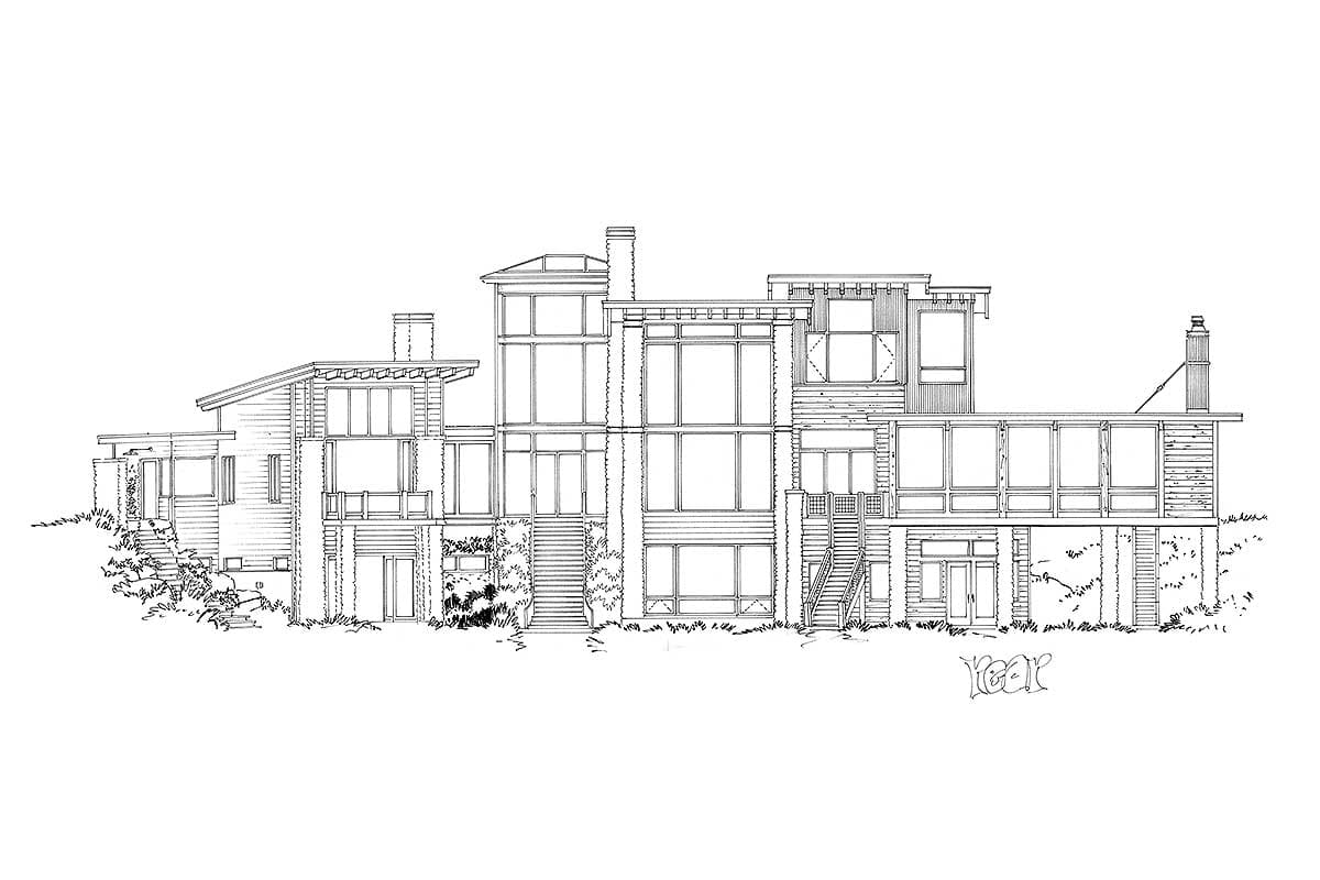Plan 12945KN: Dramatic Northwest Home with Contemporary Styling - Image #10 - Contemporary, Mid Century Modern, Mountain, Northwest, Prairie, Rustic