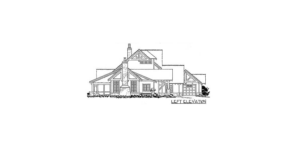 Plan 12946KN: Northwest House Plan with Rustic Touches - Image #6 - Craftsman, Northwest, Rustic