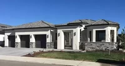 Mediterranean House Plan with Finish Lower Level