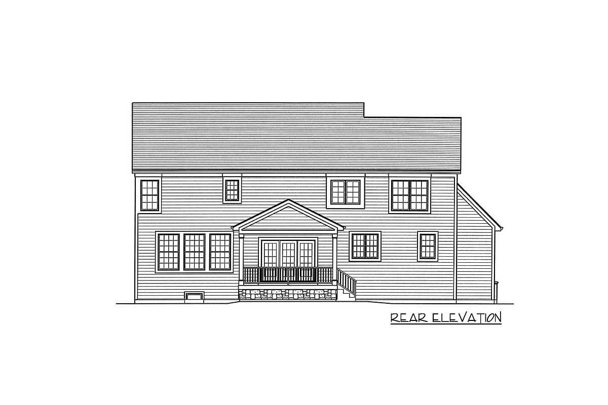 Plan 39238ST: Traditional House Plan with Updated Amenities - Image #7 - Colonial, Country, Traditional