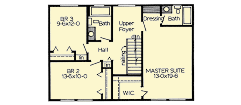 Plan 67742MG: Big, Wrap-Around Verandah - Floor Plan - 2nd Floor - Country, Northwest, Traditional