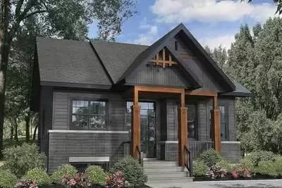 Rustic Two Bedroom Getaway - 1025 Sq Ft