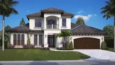 Florida House Plan with Game Room and Loft