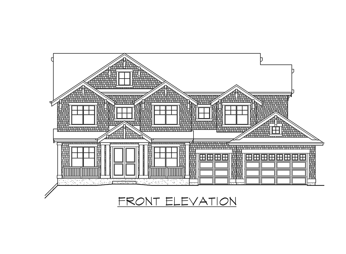 Plan 23642JD: Spacious Craftsman with Roof Deck - Image #26 - Craftsman, New American, Northwest, Shingle