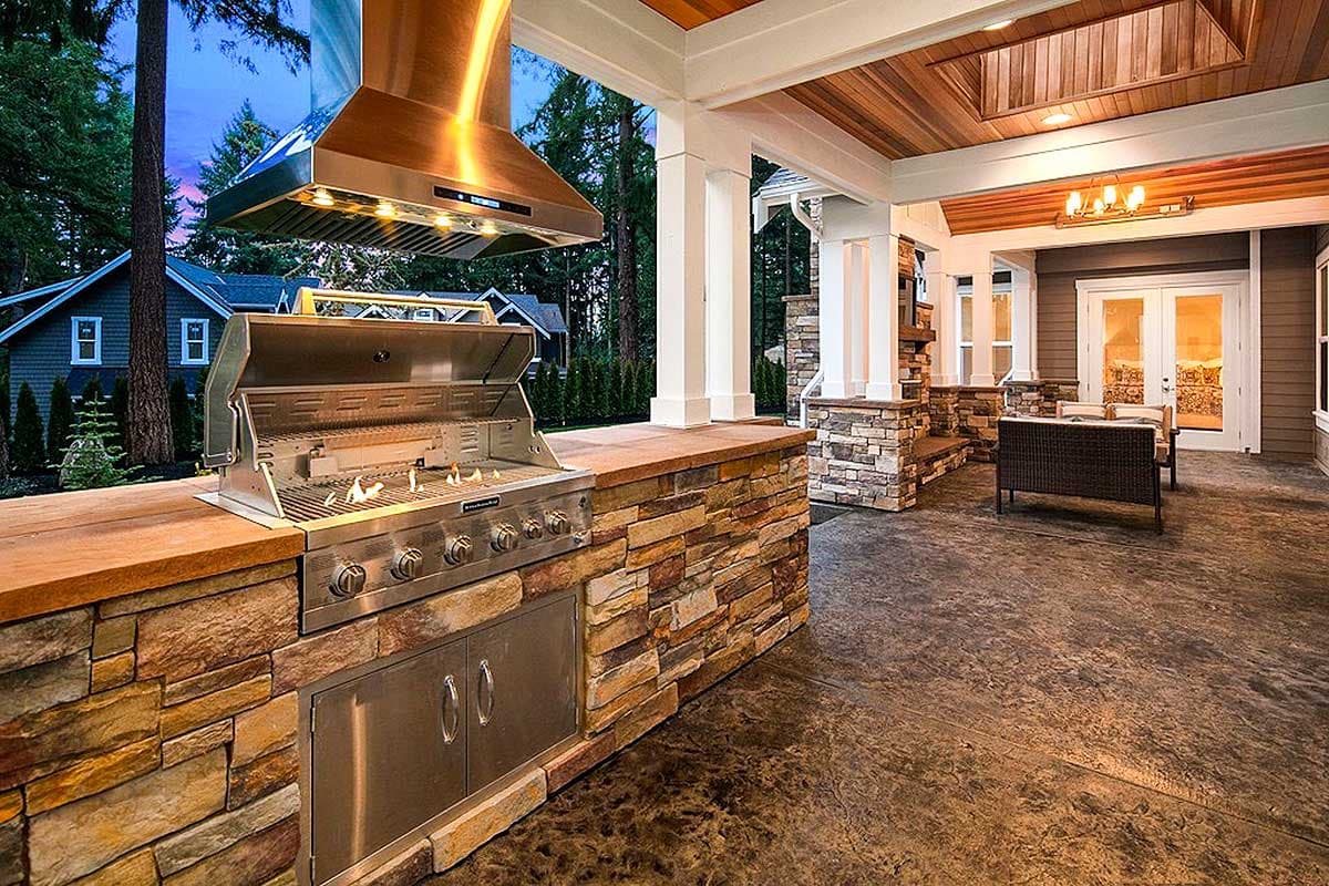 Plan 23643JD: Grand Craftsman Manor with Angled 4-Car Garage - Image #19 - Craftsman, Mountain, New American, Northwest