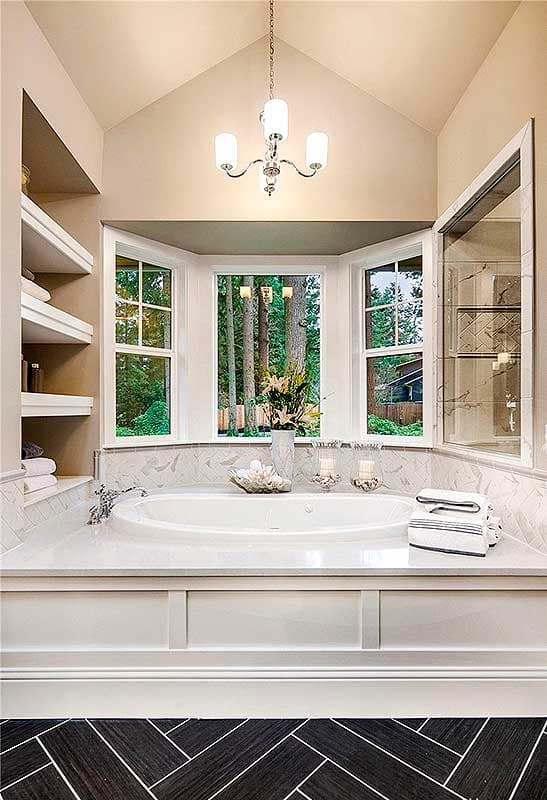 Plan 23643JD: Grand Craftsman Manor with Angled 4-Car Garage - Image #13 - Craftsman, Mountain, New American, Northwest