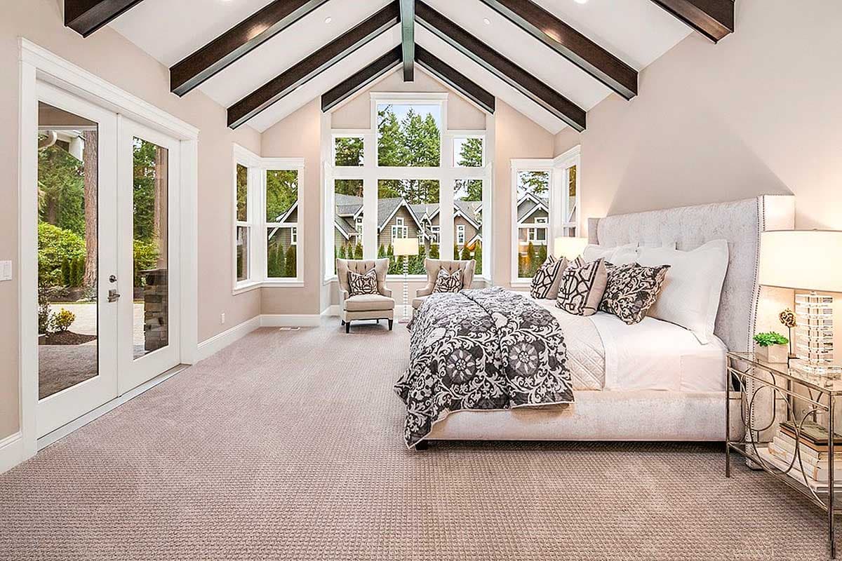 Plan 23643JD: Grand Craftsman Manor with Angled 4-Car Garage - Image #12 - Craftsman, Mountain, New American, Northwest