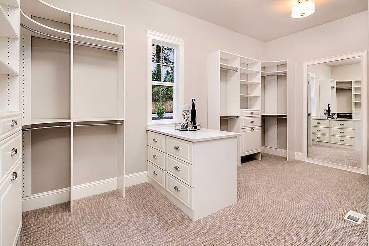 Plan 23643JD: Grand Craftsman Manor with Angled 4-Car Garage - Image #15 - Craftsman, Mountain, New American, Northwest