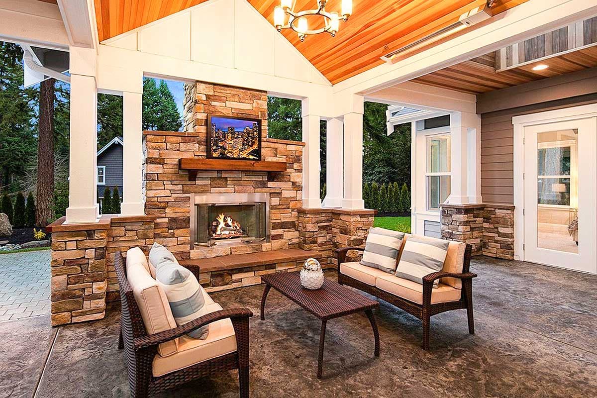 Plan 23643JD: Grand Craftsman Manor with Angled 4-Car Garage - Image #18 - Craftsman, Mountain, New American, Northwest