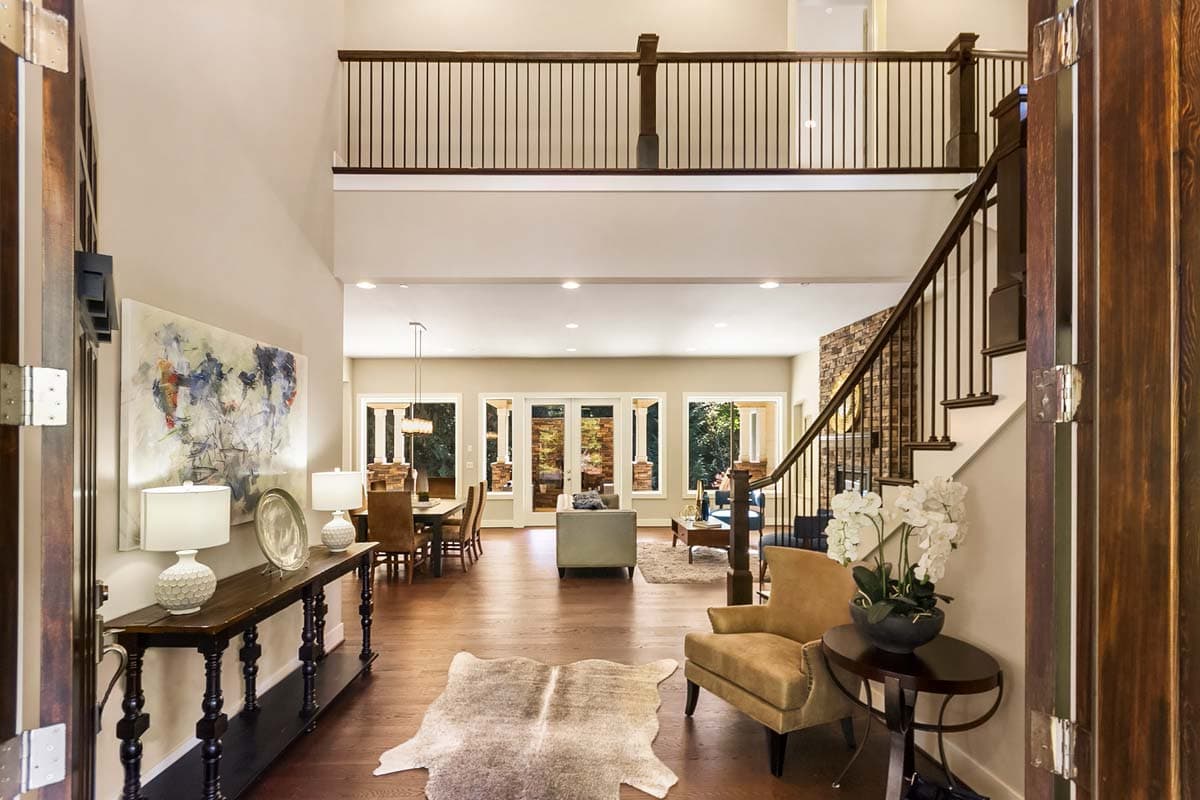 Plan 23643JD: Grand Craftsman Manor with Angled 4-Car Garage - Image #30 - Craftsman, Mountain, New American, Northwest