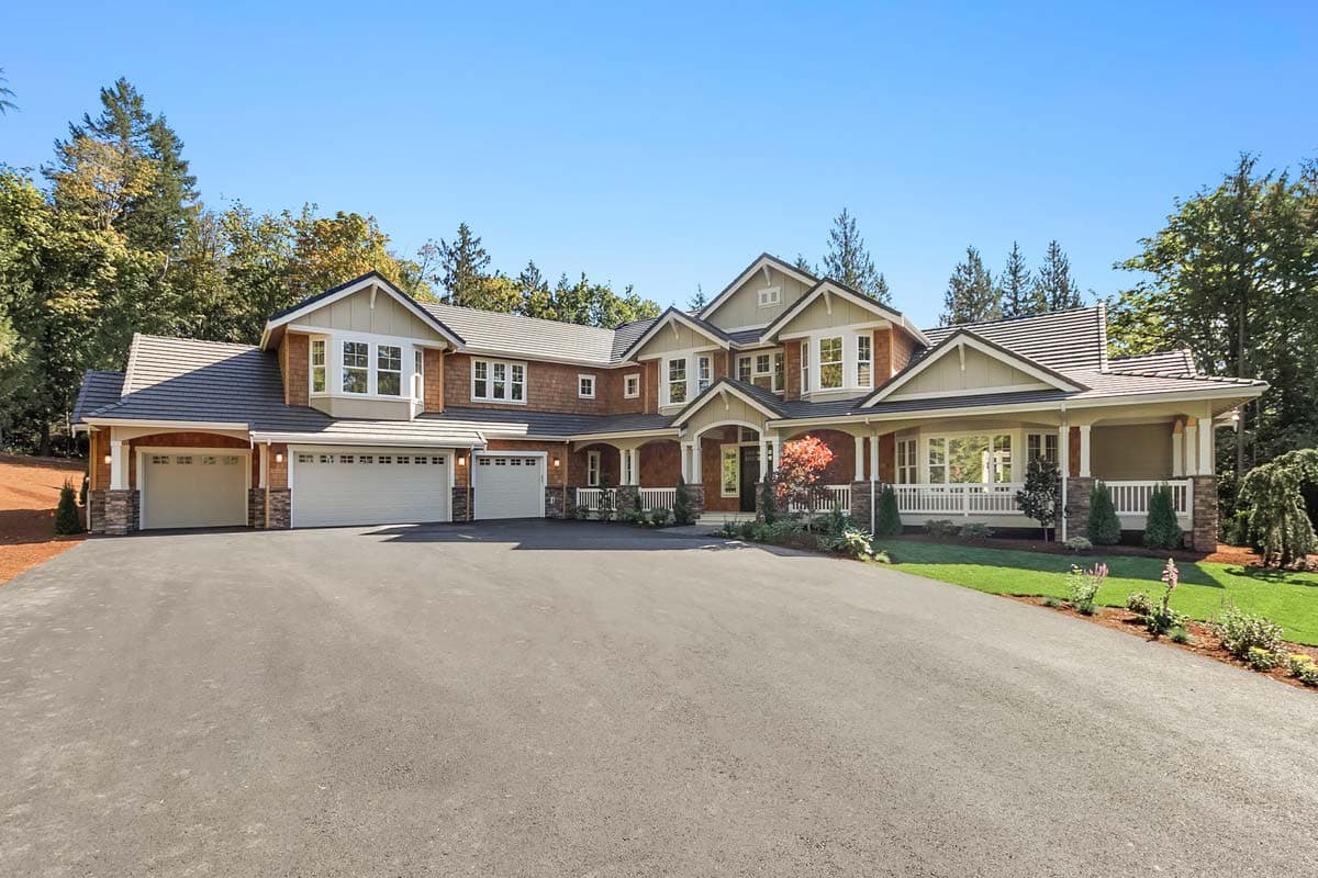 Plan 23643JD: Grand Craftsman Manor with Angled 4-Car Garage - Image #20 - Craftsman, Mountain, New American, Northwest