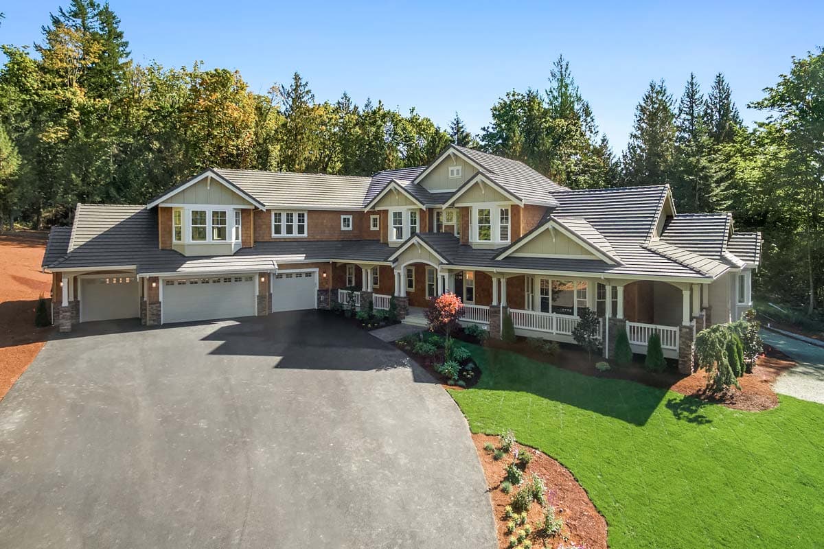 Plan 23643JD: Grand Craftsman Manor with Angled 4-Car Garage - Image #21 - Craftsman, Mountain, New American, Northwest