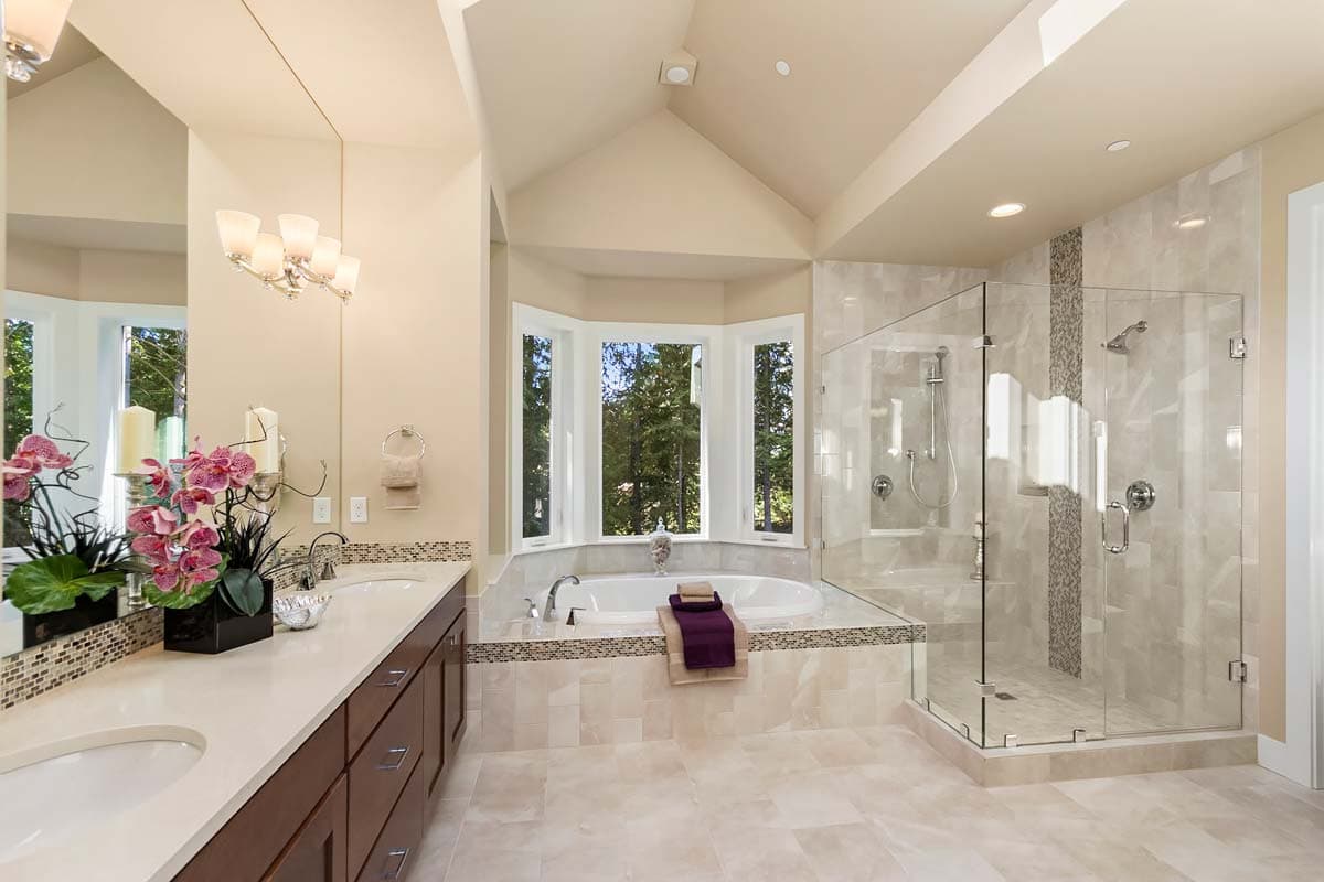 Plan 23643JD: Grand Craftsman Manor with Angled 4-Car Garage - Image #56 - Craftsman, Mountain, New American, Northwest