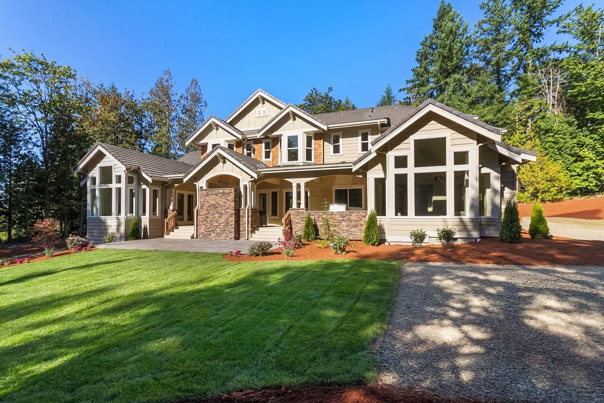 Plan 23643JD: Grand Craftsman Manor with Angled 4-Car Garage - Image #28 - Craftsman, Mountain, New American, Northwest