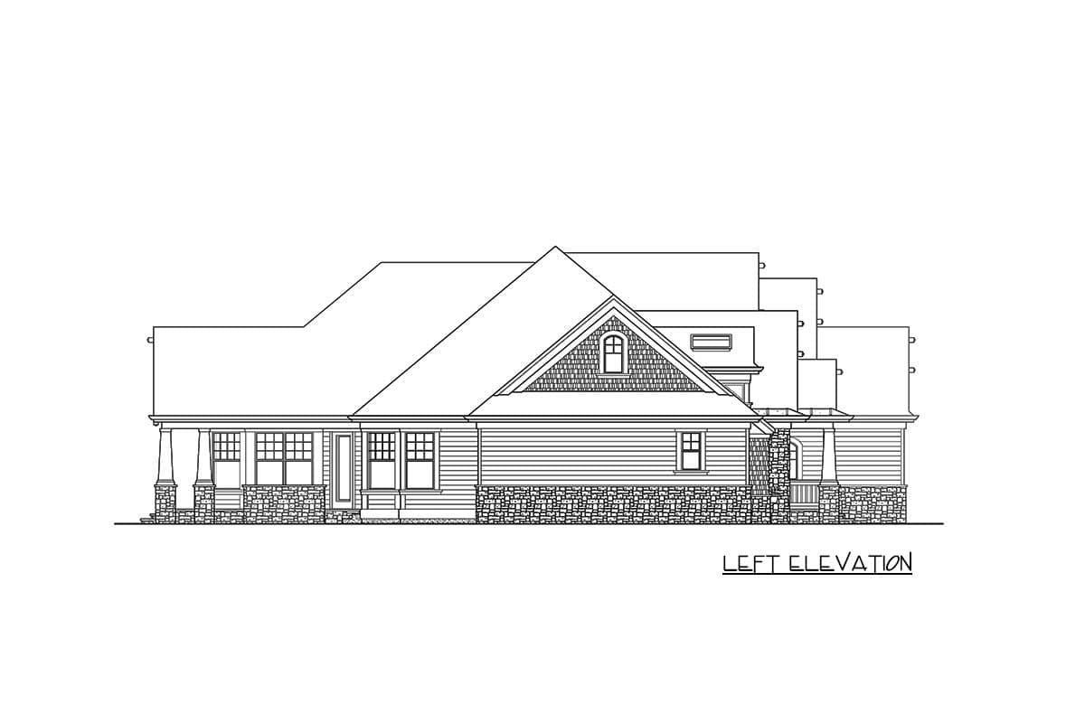 Plan 23648JD: Mountain Craftsman with 2 Master Suites - Image #16 - Cottage, Craftsman, Mountain