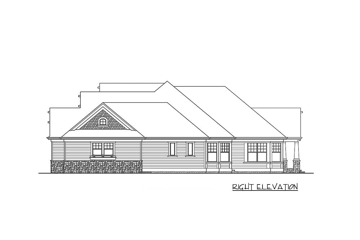 Plan 23648JD: Mountain Craftsman with 2 Master Suites - Image #18 - Cottage, Craftsman, Mountain