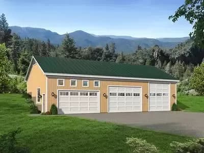 RV Garage with Workshop