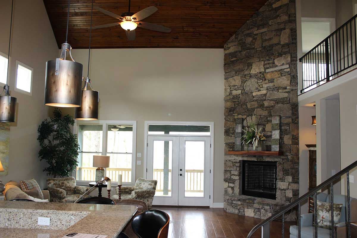 Plan 68430VR: Backwoods 3-Bed House Plan with Attached 2-Car Garage - Image #7 - Cottage, Country, Mountain