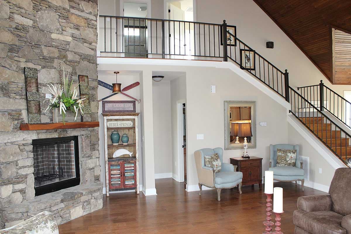 Plan 68430VR: Backwoods 3-Bed House Plan with Attached 2-Car Garage - Image #8 - Cottage, Country, Mountain