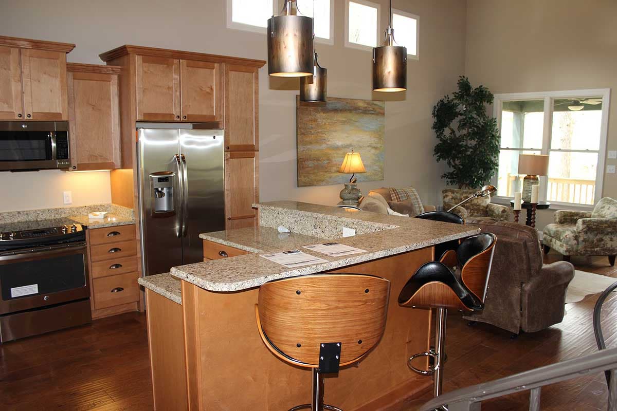 Plan 68430VR: Backwoods 3-Bed House Plan with Attached 2-Car Garage - Image #9 - Cottage, Country, Mountain