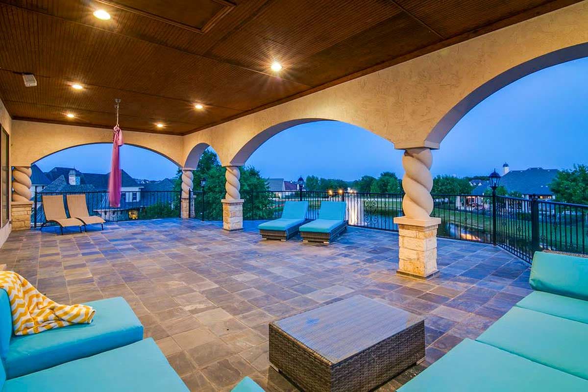 Plan 36527TX: Mediterranean House Plan with the Ultimate Media Room - Image #33 - Hill Country, Mediterranean, Tuscan