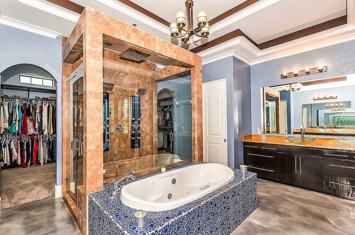 Plan 36527TX: Mediterranean House Plan with the Ultimate Media Room - Image #20 - Hill Country, Mediterranean, Tuscan