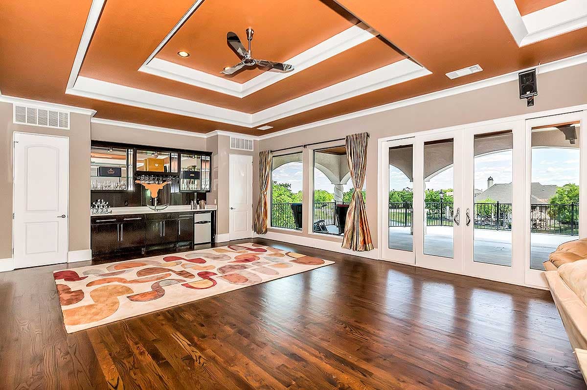 Plan 36527TX: Mediterranean House Plan with the Ultimate Media Room - Image #11 - Hill Country, Mediterranean, Tuscan