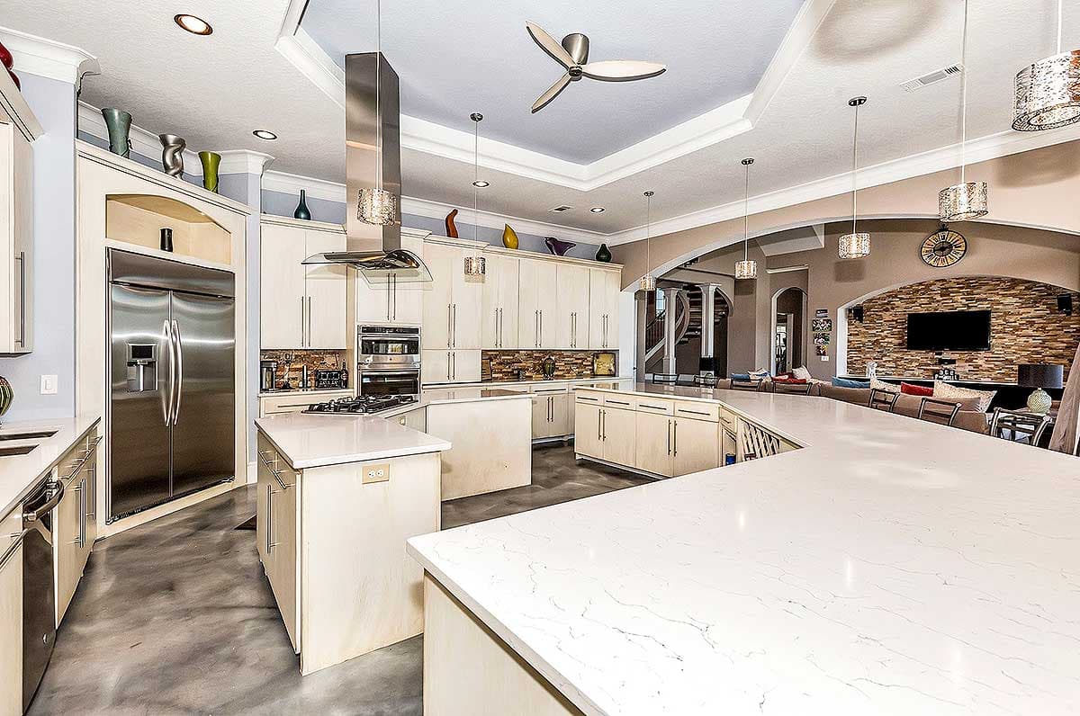 Plan 36527TX: Mediterranean House Plan with the Ultimate Media Room - Image #14 - Hill Country, Mediterranean, Tuscan