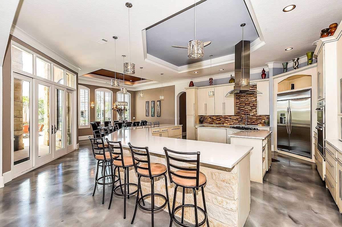 Plan 36527TX: Mediterranean House Plan with the Ultimate Media Room - Image #15 - Hill Country, Mediterranean, Tuscan