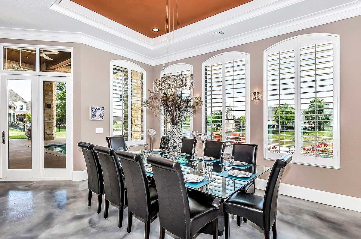 Plan 36527TX: Mediterranean House Plan with the Ultimate Media Room - Image #16 - Hill Country, Mediterranean, Tuscan