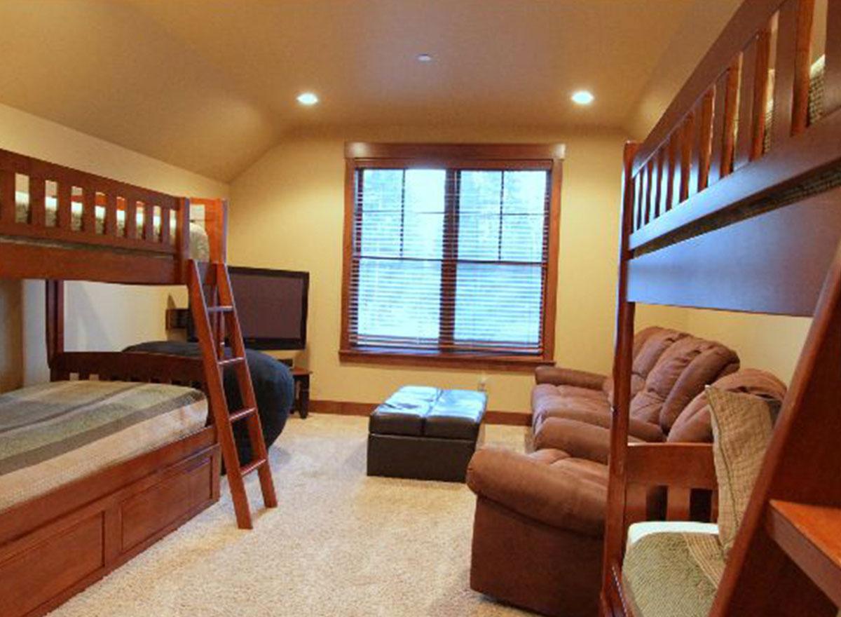 Plan 23654JD: Mountain Lodge with Striking Open Floor Plan - Image #14 - Craftsman, Mountain, Northwest, Rustic, Vacation