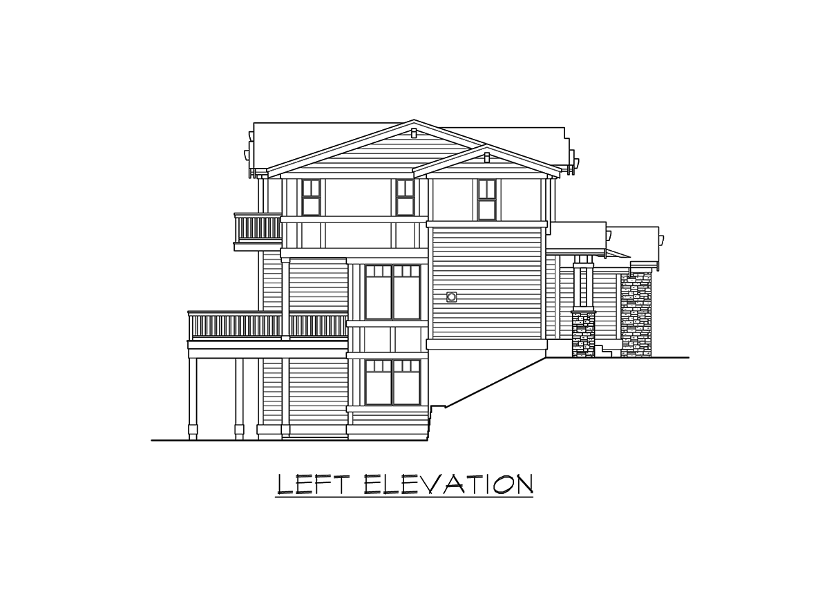 Plan 23655JD: Northwest Contemporary Blend - Image #30 - Contemporary, Craftsman, Northwest