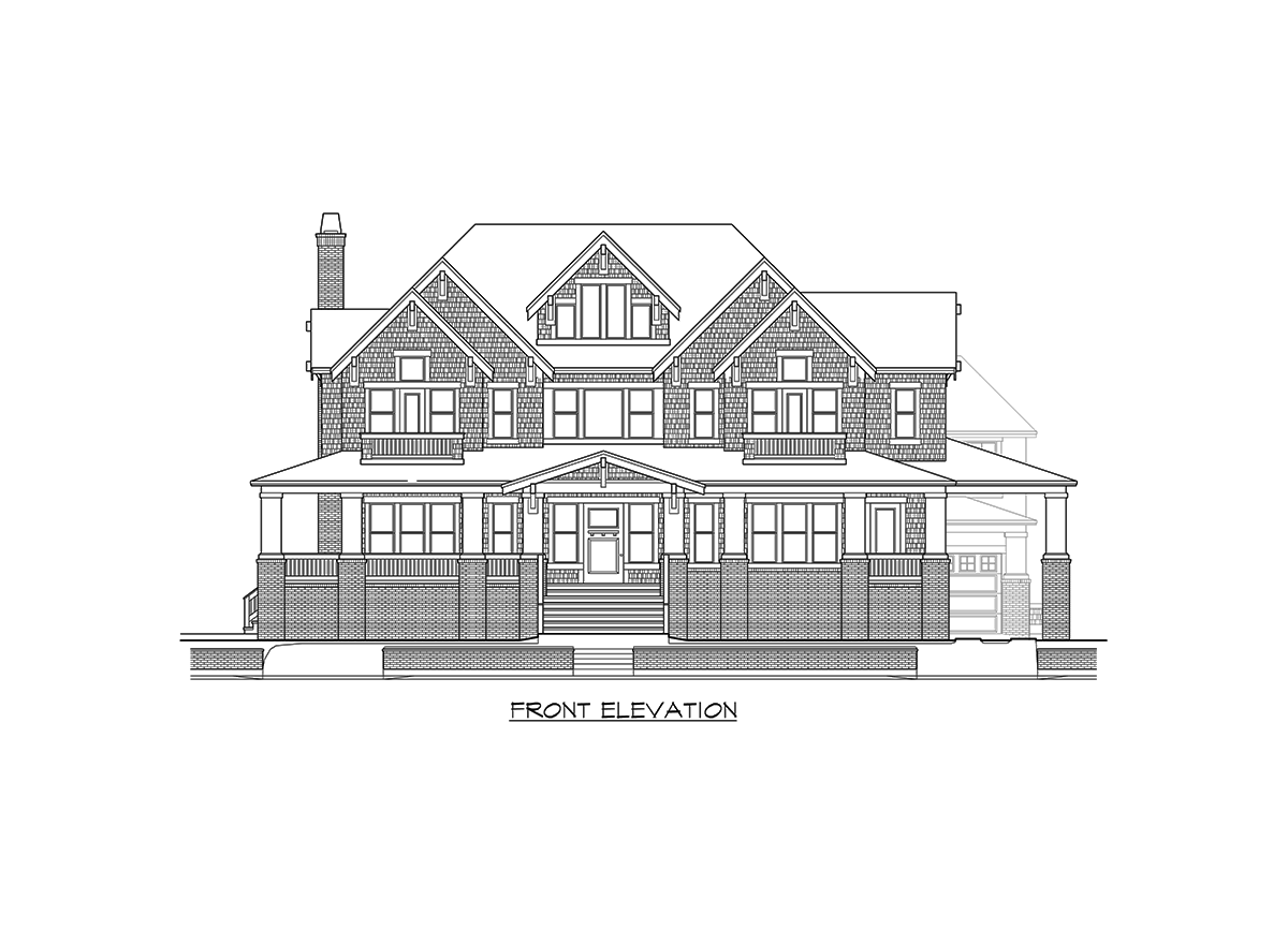 Plan 23660JD: Stylish Northwest House Plan with Garage Apartment - Image #54 - Craftsman, New American, Northwest