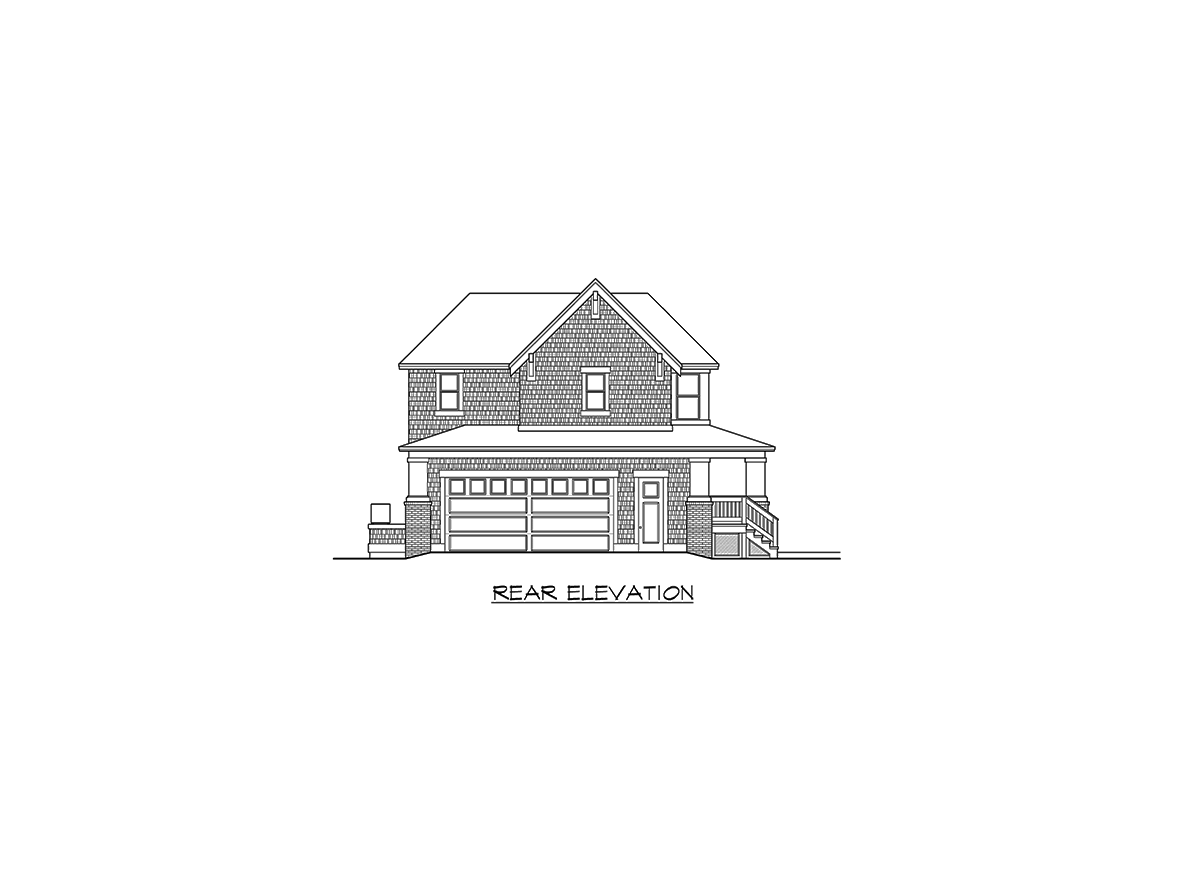 Plan 23660JD: Stylish Northwest House Plan with Garage Apartment - Image #58 - Craftsman, New American, Northwest
