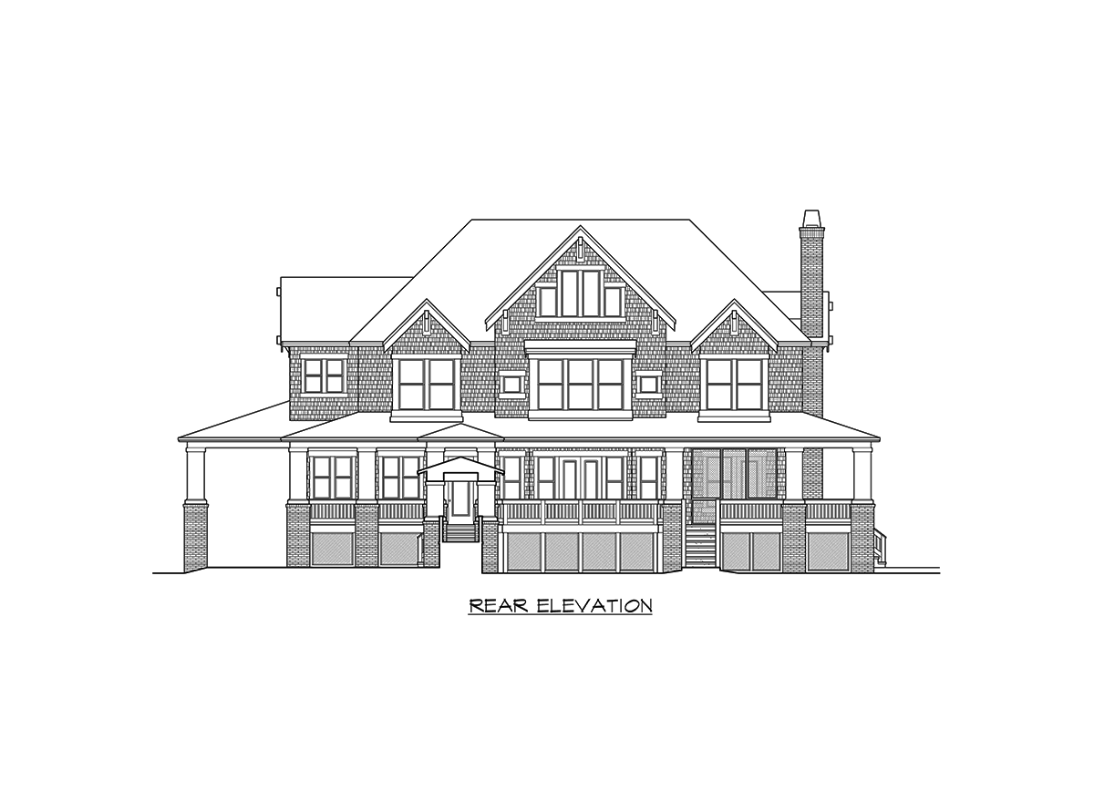 Plan 23660JD: Stylish Northwest House Plan with Garage Apartment - Image #57 - Craftsman, New American, Northwest