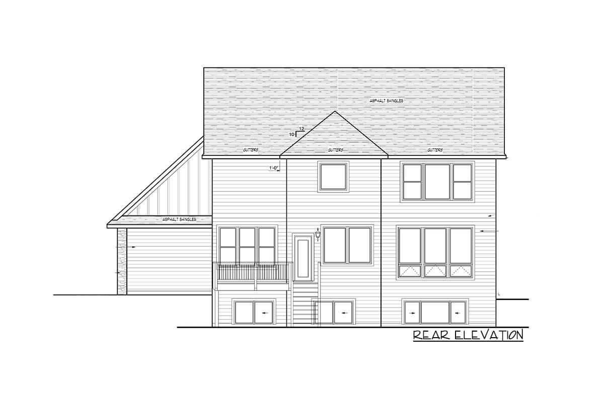 Plan 73360HS: Exclusive Storybook Craftsman House Plan with Side-Load Garage - Image #59 - Craftsman, Northwest