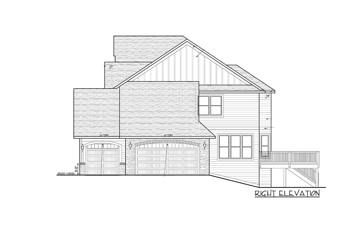 Plan 73360HS: Exclusive Storybook Craftsman House Plan with Side-Load Garage - Image #60 - Craftsman, Northwest