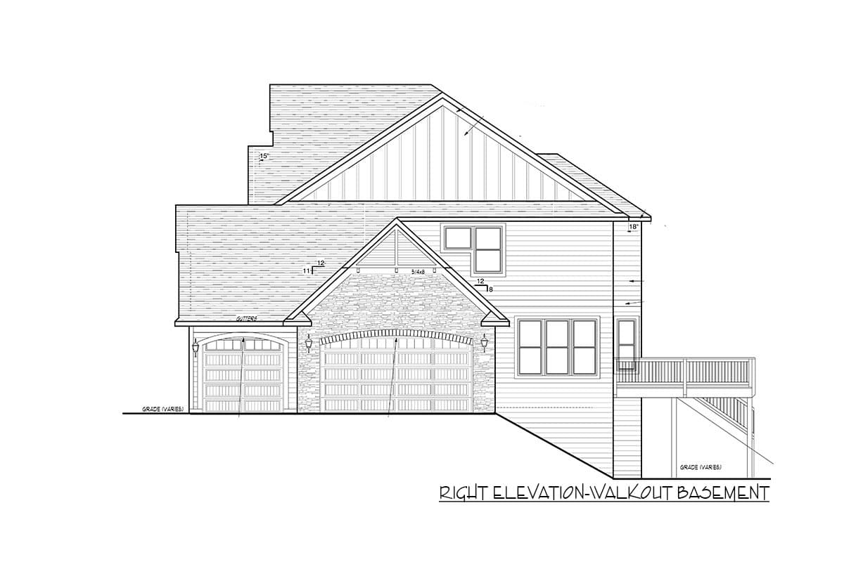 Plan 73360HS: Exclusive Storybook Craftsman House Plan with Side-Load Garage - Image #64 - Craftsman, Northwest