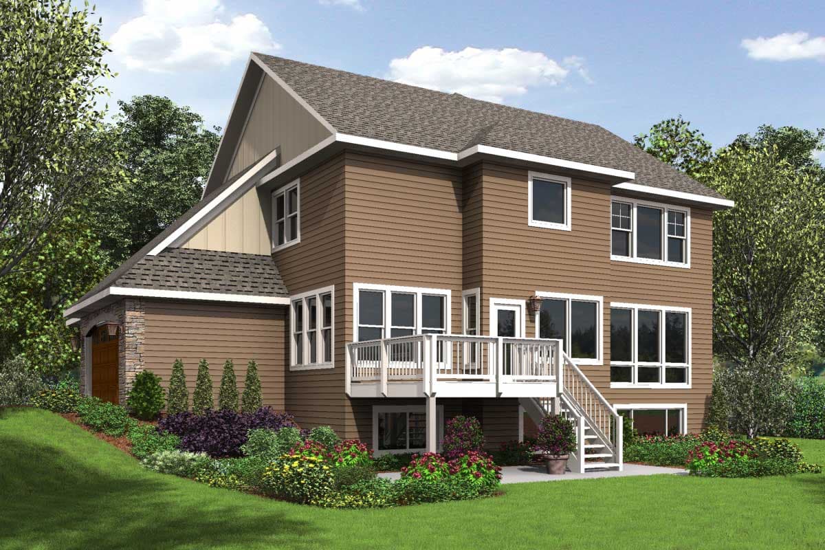 Plan 73360HS: Exclusive Storybook Craftsman House Plan with Side-Load Garage - Image #56 - Craftsman, Northwest